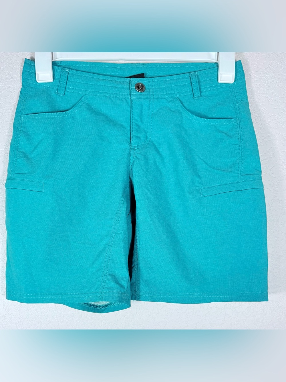 Kuhl Men's Sz 4 Light Sea Green Cargo Shorts